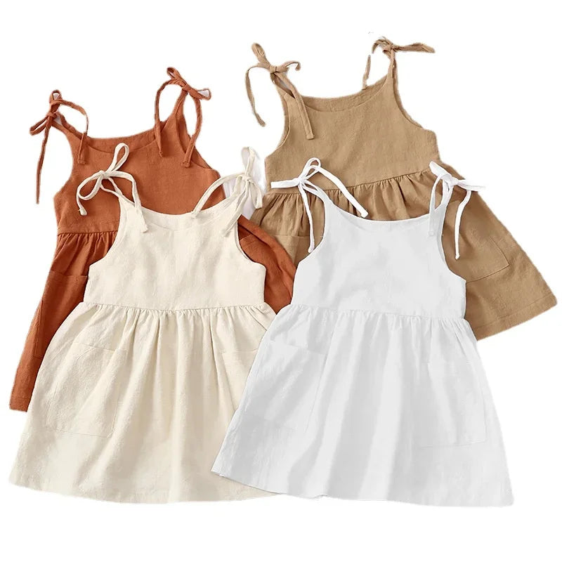 Vestido de Verão Infantil para Menina