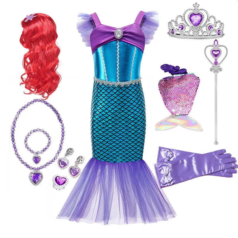 Fantasia Infantil de Sereia Ariel