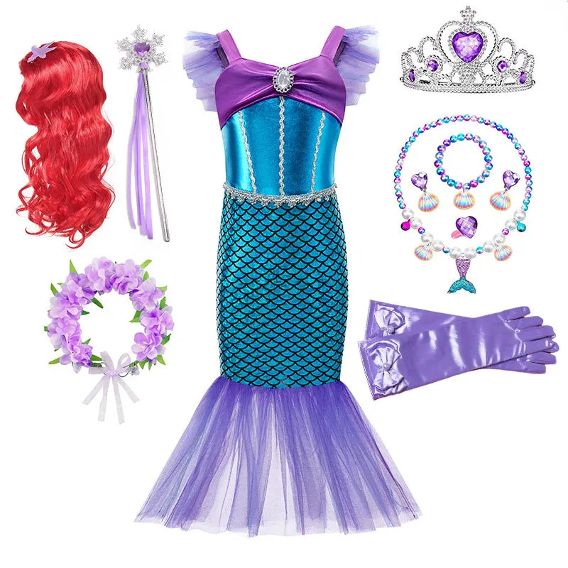 Fantasia Infantil de Sereia Ariel